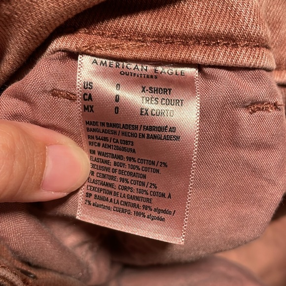 AM🦅 Mauve Mom Jeans - Picture 6 of 6